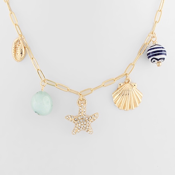 Sealife Multi Charm Choker - Picture 2 of 2